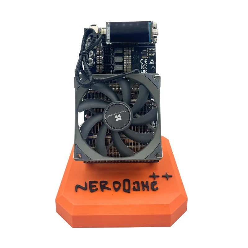 CE/FCC Certification Original Bitaxe NerdQaxe++ 4.8TH/s 4*BM1370 ASIC chip Fully Open-Source Bitcoin ASIC Miner