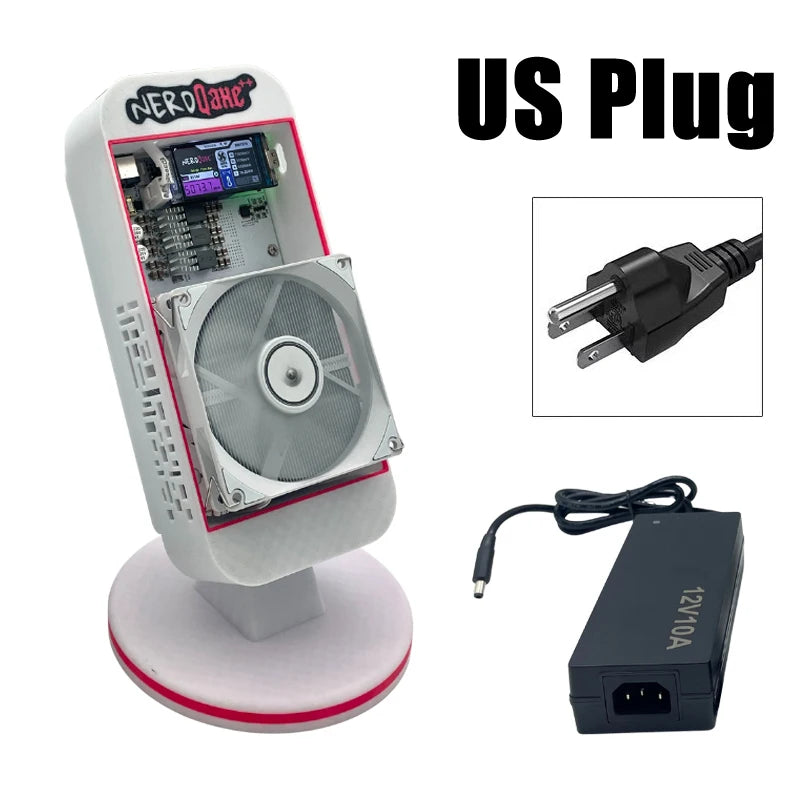 Bitaxe Miner NerdQaxe++ 4.8TH/s 2.4Gwifi Open-Source Silent Home Mining Solo Miner for BTC