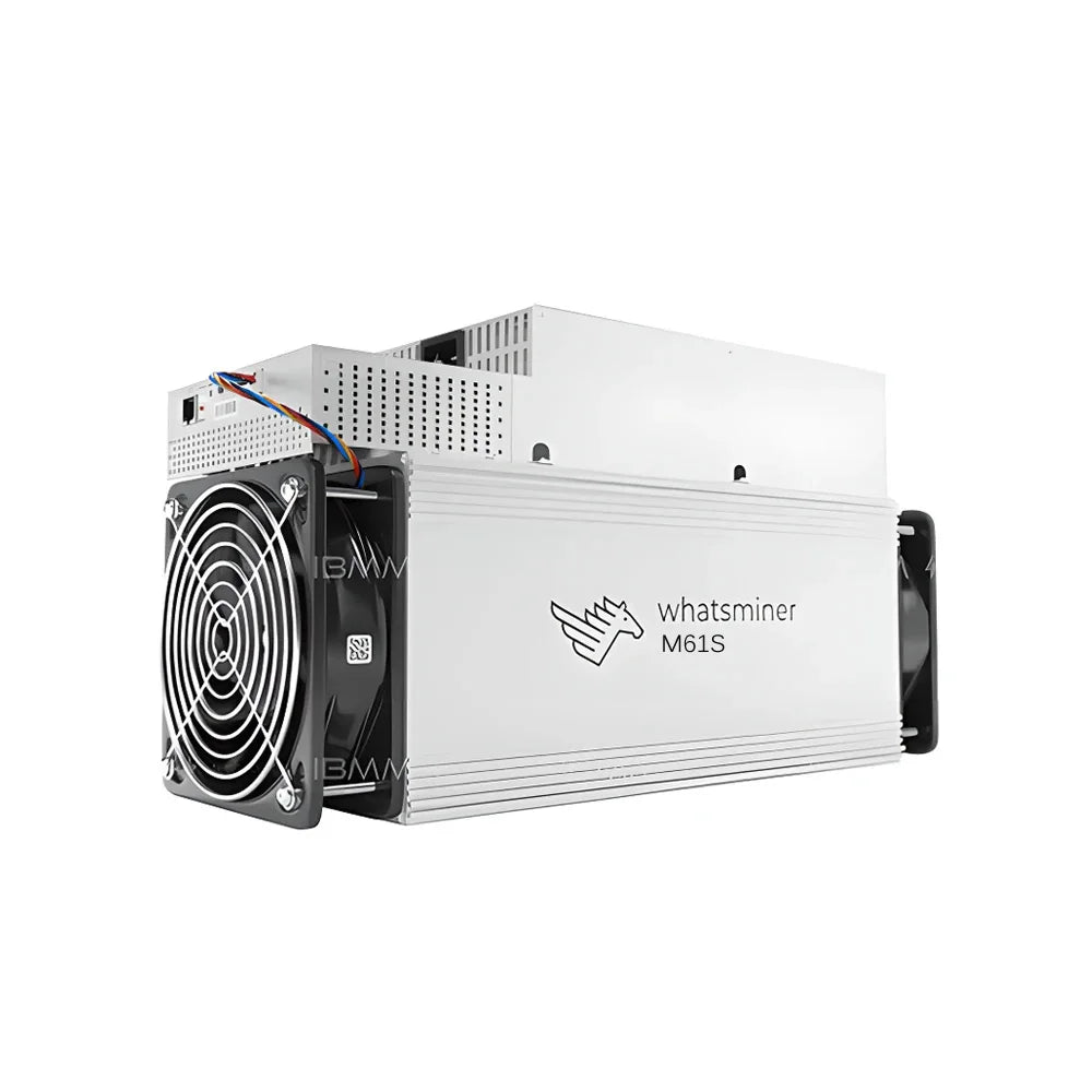 New BTC Miner Whatsminer M61S 222T 4107W/224T 4032W/226T 4068W Bitcoin Miner SHA-256 MicroBT M61S BTC Mining With PSU