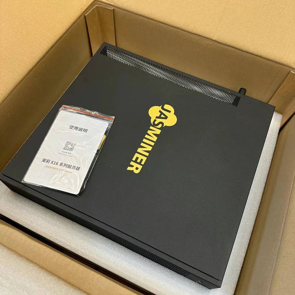 New Jasminer X16Q 1950MH/s 620W 8GB Wi-Fi Miner ETC Octa ETHW ETHF ZIL 3U Ultra Silent Server ETC Jasminer X16 Q 1950M ETC Miner