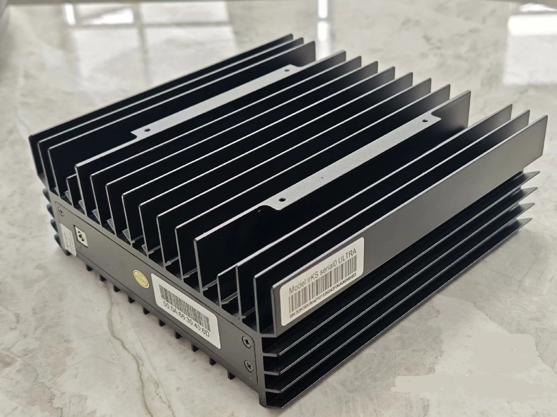 USED IceRiver KS0 Ultra With Offical Power Supply ASIC Miner KASPA Miner KAS Crypto Mining Machine Cheap Used Miner