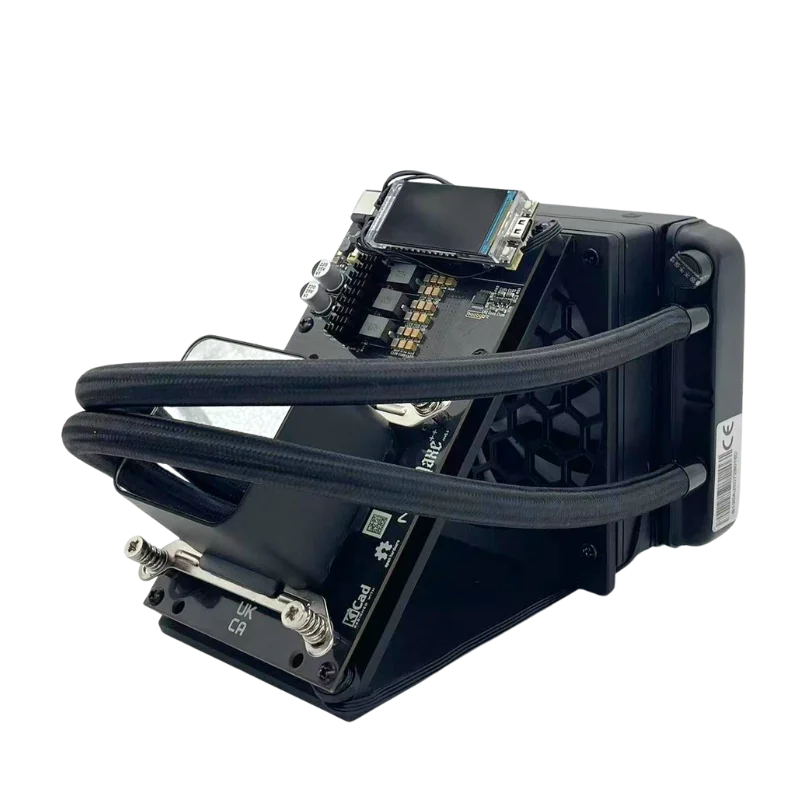 Bitaxe Miner NerdQaxe++ 4.8Th/s 78W Hydro Liquid Cooler Bitcoin Miner in stock