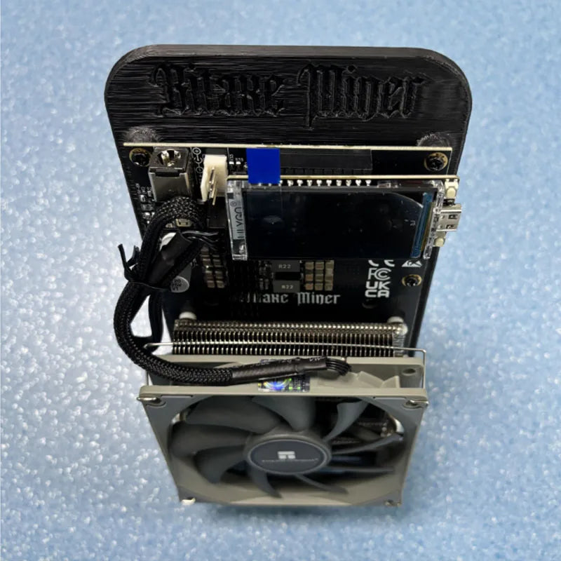 Bitaxe NerdQaxe++ 4.8TH/s Bitcoins Miner 4 Pieces BM1370 Asic Chip Solo BTC 68W 2.4G WiFi Open-Source Mining Machine Home Use