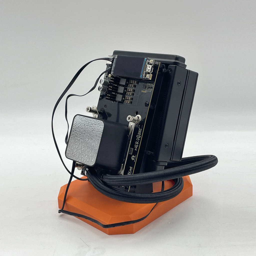 Bitaxe NerdQaxe++ Hydro Cooling ASIC Miner  4.8TH/s NerdQAxe++ Water Cooling With All kinds of Plug NerdQaxe