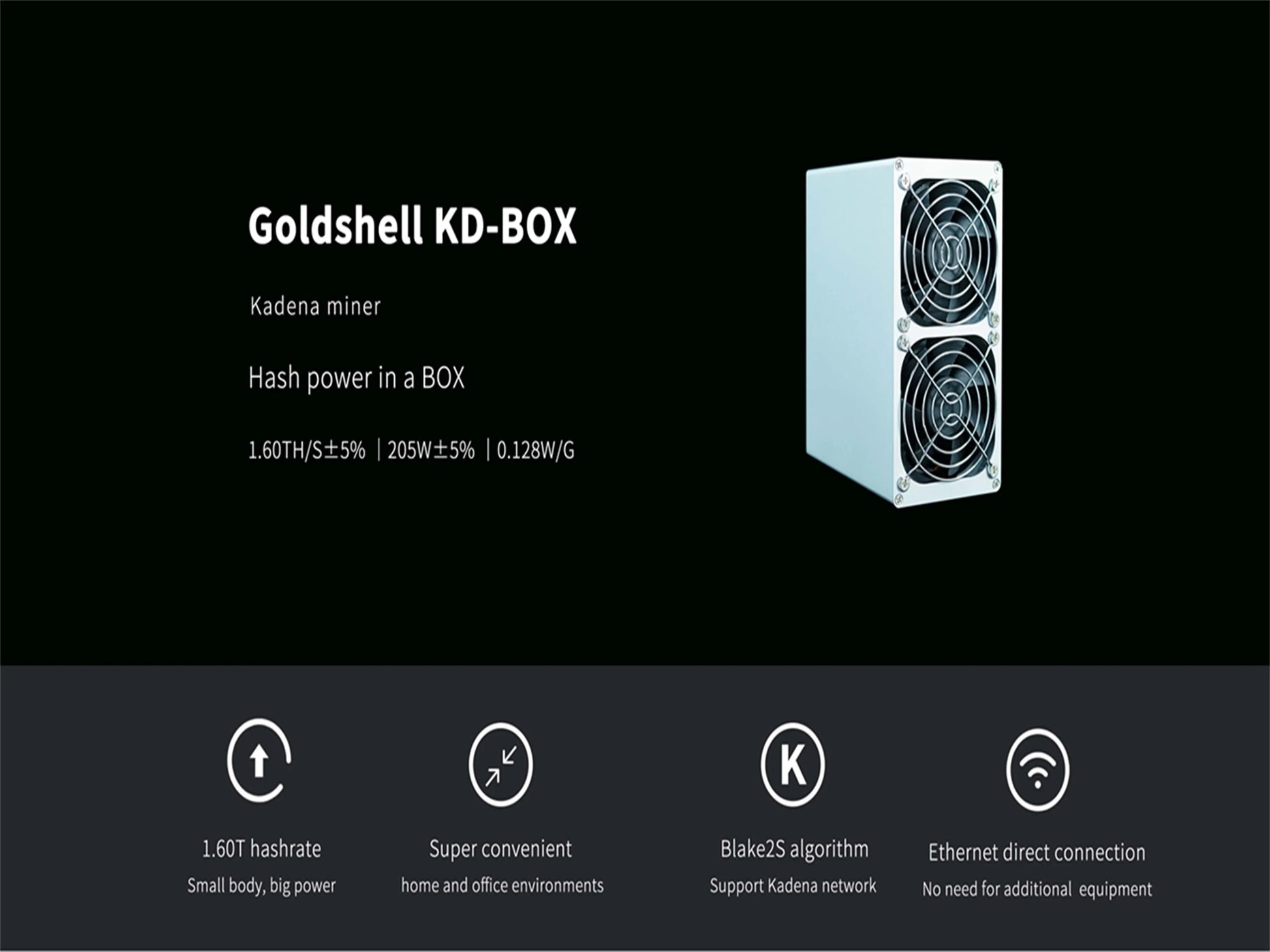 in stock used Goldshell Mini Doge 185M 235W Miner LTC Miner Mining Doge Coin With PSU better than Antminer l7 Innosilicon