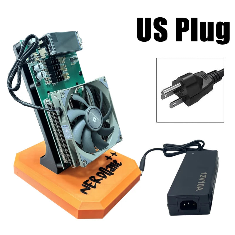 Bitaxe Miner NerdQaxe++ 4.8TH/s 2.4Gwifi Open-Source Silent Home Mining Solo Miner for BTC