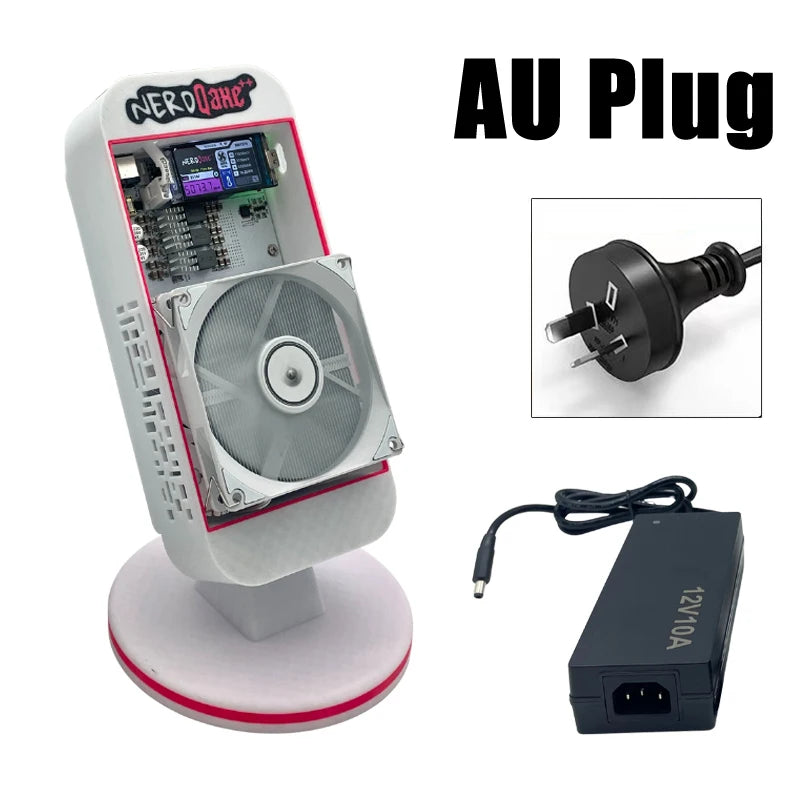 Bitaxe Miner NerdQaxe++ 4.8TH/s 2.4Gwifi Open-Source Silent Home Mining Solo Miner for BTC