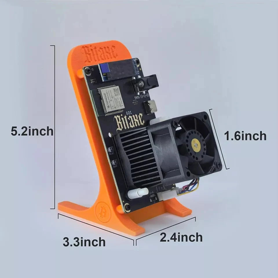 Bitaxe Gamma 601 Bitcoins Miner BM1370 Asic Chip 1.2TH/s Solo Miner 18W/TH Energy Efficiency 2.4G WiFi Home Use BTC Miner