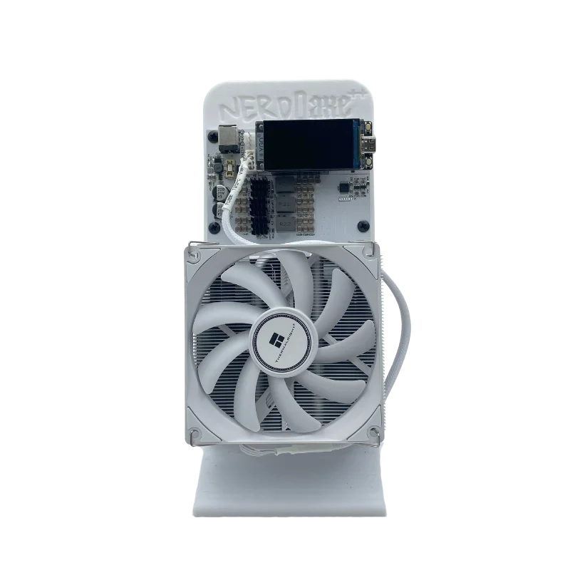 Bitaxe NerdQaxe 4.8TH/s Bitcoins Miner 4 Pieces BM1370 Asic Chip Solo BTC 68W 2.4G WiFi Open-Source Btc Mining Machine