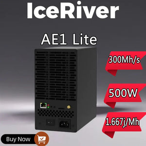 New ICERIVER ALEO AE1 LITE 300MH/S Mining Rig Efficient 500W High-Performance ALEO Asic Miner Free shipping
