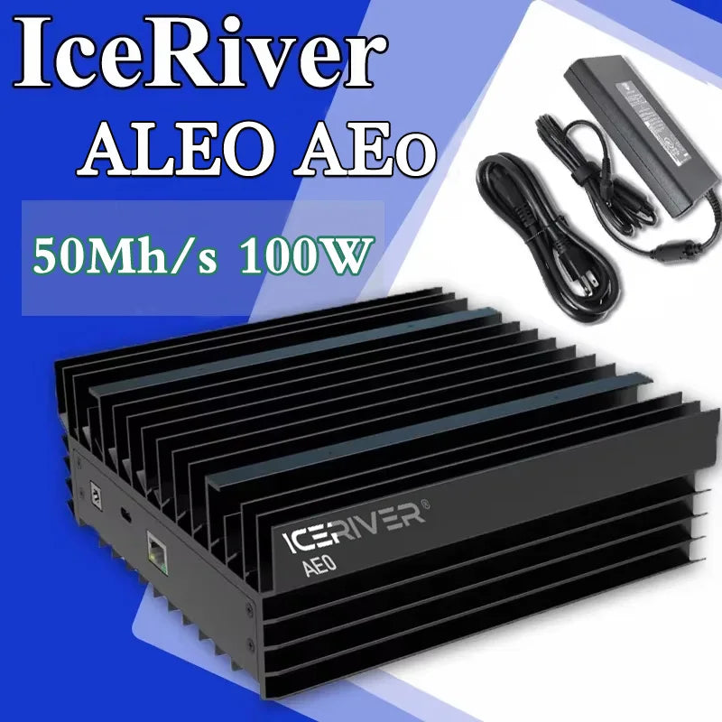 ICERIVER ALEO IceRiver AE0  ALEO AEO 54MH/s ALEO Miner 100W New Machine With PSU