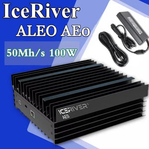 ICERIVER ALEO IceRiver AE0  ALEO AEO 54MH/s ALEO Miner 100W New Machine With PSU