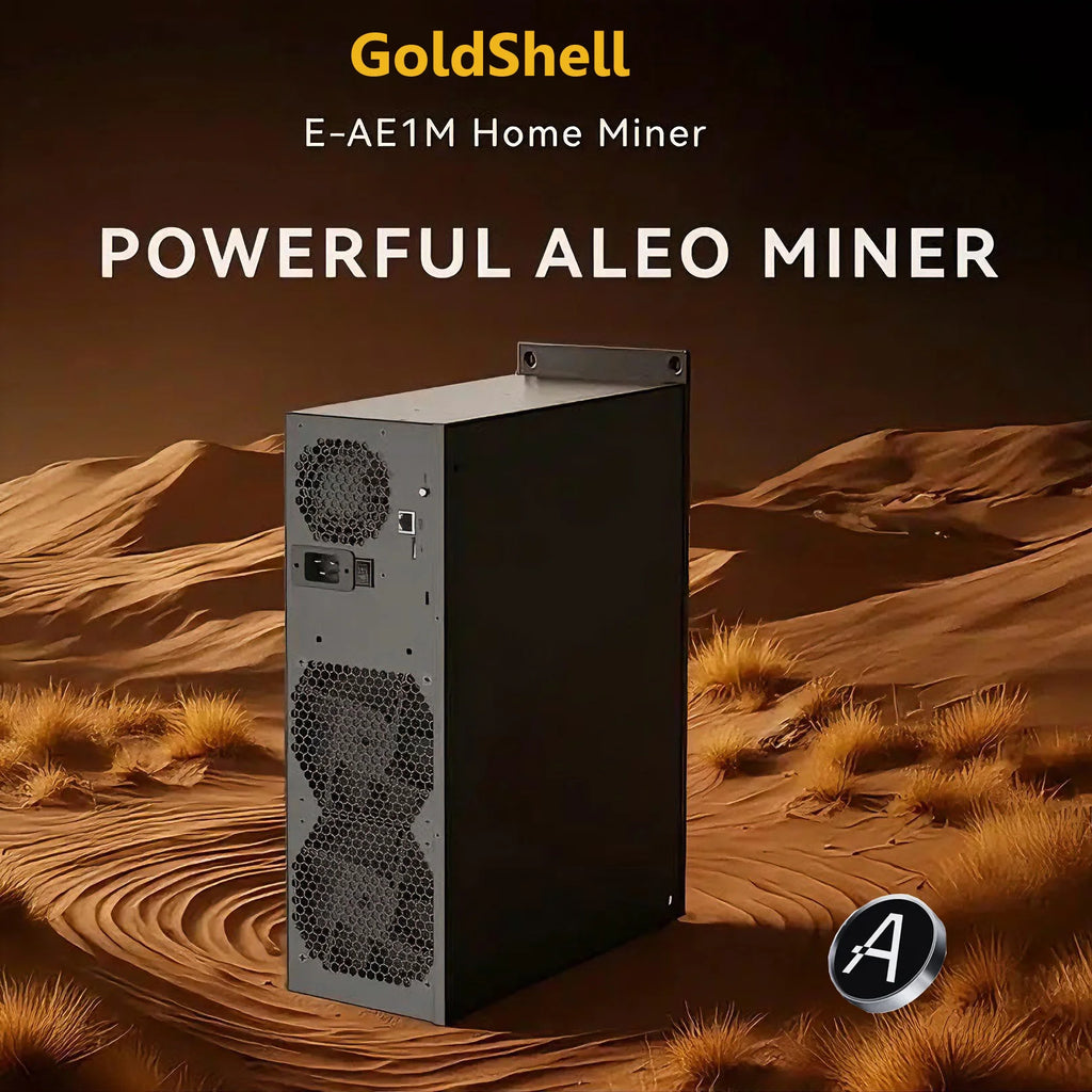 New Goldshell E-AE1M 230MH/s 2000W Aleo Miner High Efficiency Powerful zkSNARK Crypto Mining ALEO Coin Asic Miner E AE1M
