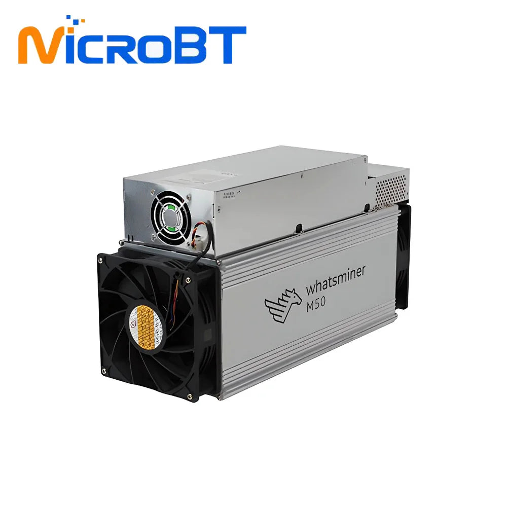 Brand New MicroBT Whatsminer M50 Miner 27W/T 126T 128T 130T BTC Bitcoin Coin Miner Asic Miner Cryptocurrency Mining