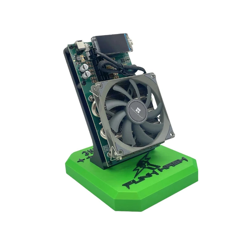 Bitaxe NerdQaxe++ BTC Solo Miner 4.8T-5TH/S 4XBM1370 ASIC Chip 80W Open Source Bitcoin Crypto Miner Silent Miner