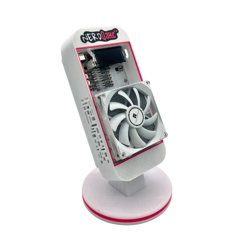 2025 Latest Bitaxe NerdQaxe++ 4.8Th/s Bitcoin Miner Low power Consumption Silent Home Solo BTC Miner