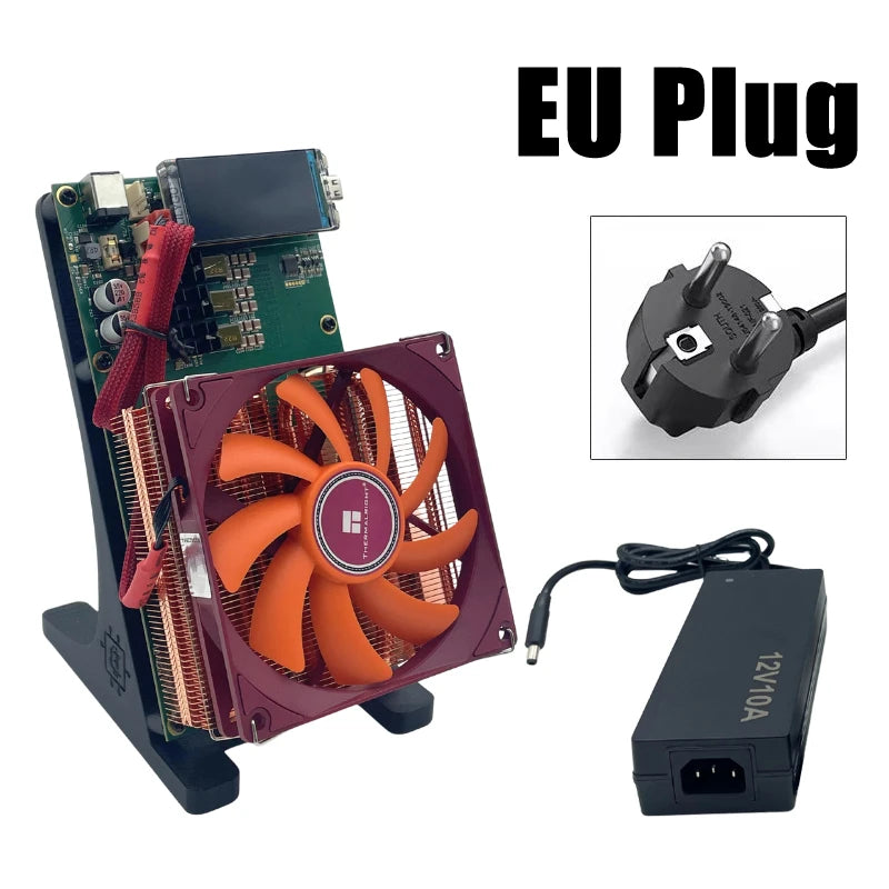 H igh Quality Bitcoin Miner With PSU and Thickened Fan NerdQaxe BTC BCH BSV DGB Solo Miner BTC 4.8Th NerdQaxe++ Bitaxe