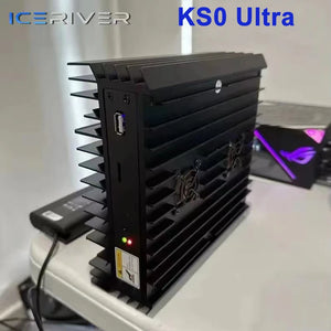 90%-95% New ICERIVER KAS KS0 Ultra 400G 100W, USED KS0 Ultra With PSU,Fast Shipping