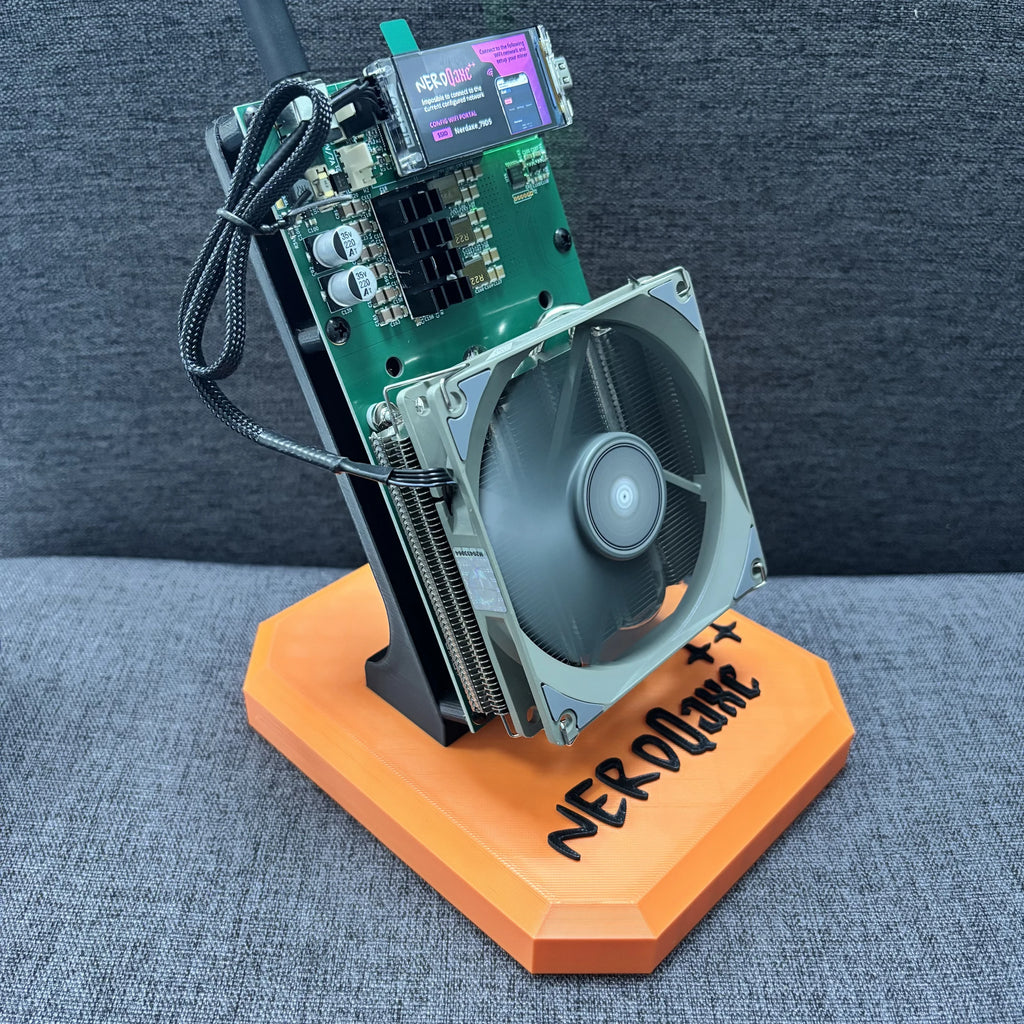 in Stock New Bitaxe NerdQaxe++ 4.8TH/s 78w Bitcoins Miner BTC miner With power supply