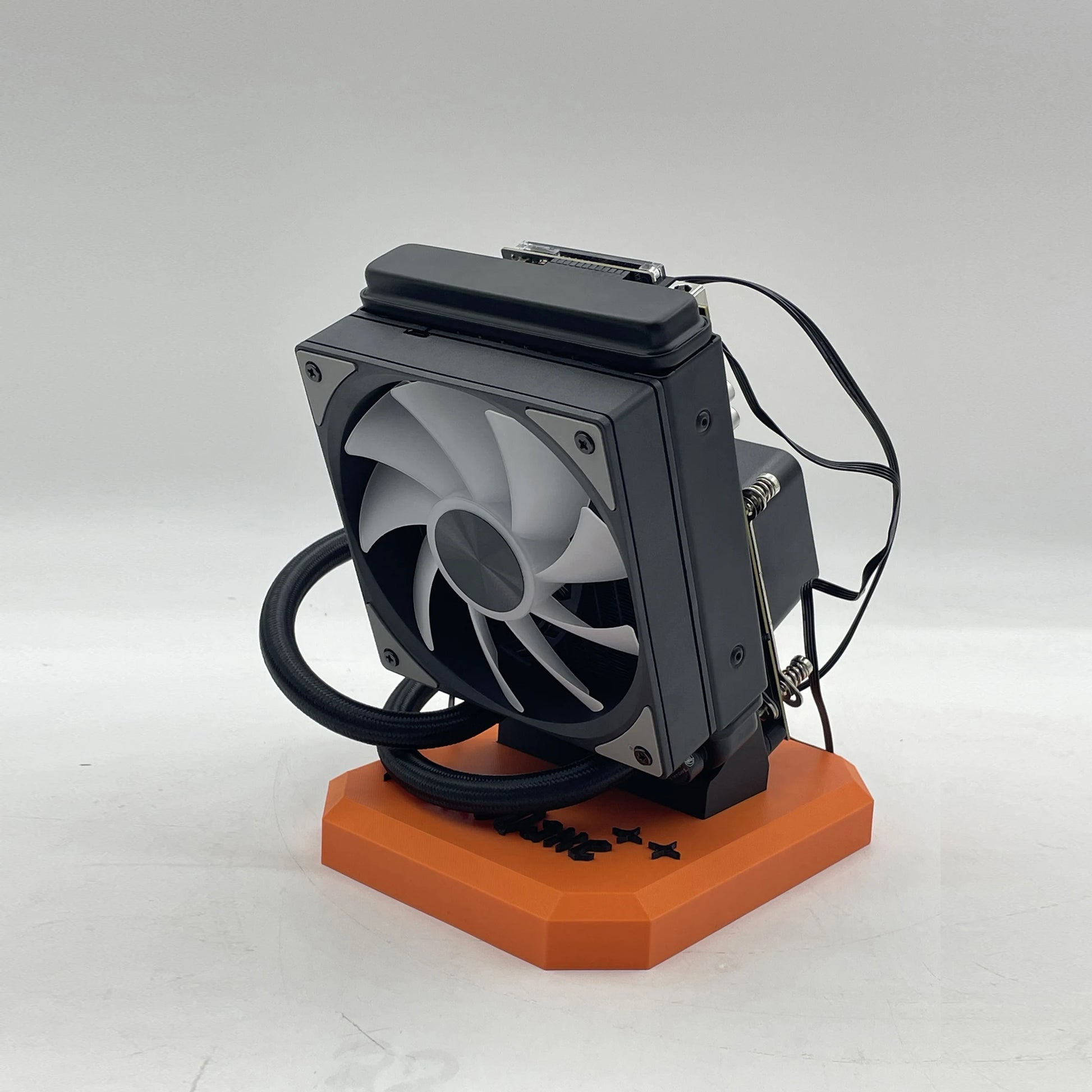 Bitaxe NerdQaxe++ Hydro Cooling ASIC Miner  4.8TH/s NerdQAxe++ Water Cooling With All kinds of Plug NerdQaxe