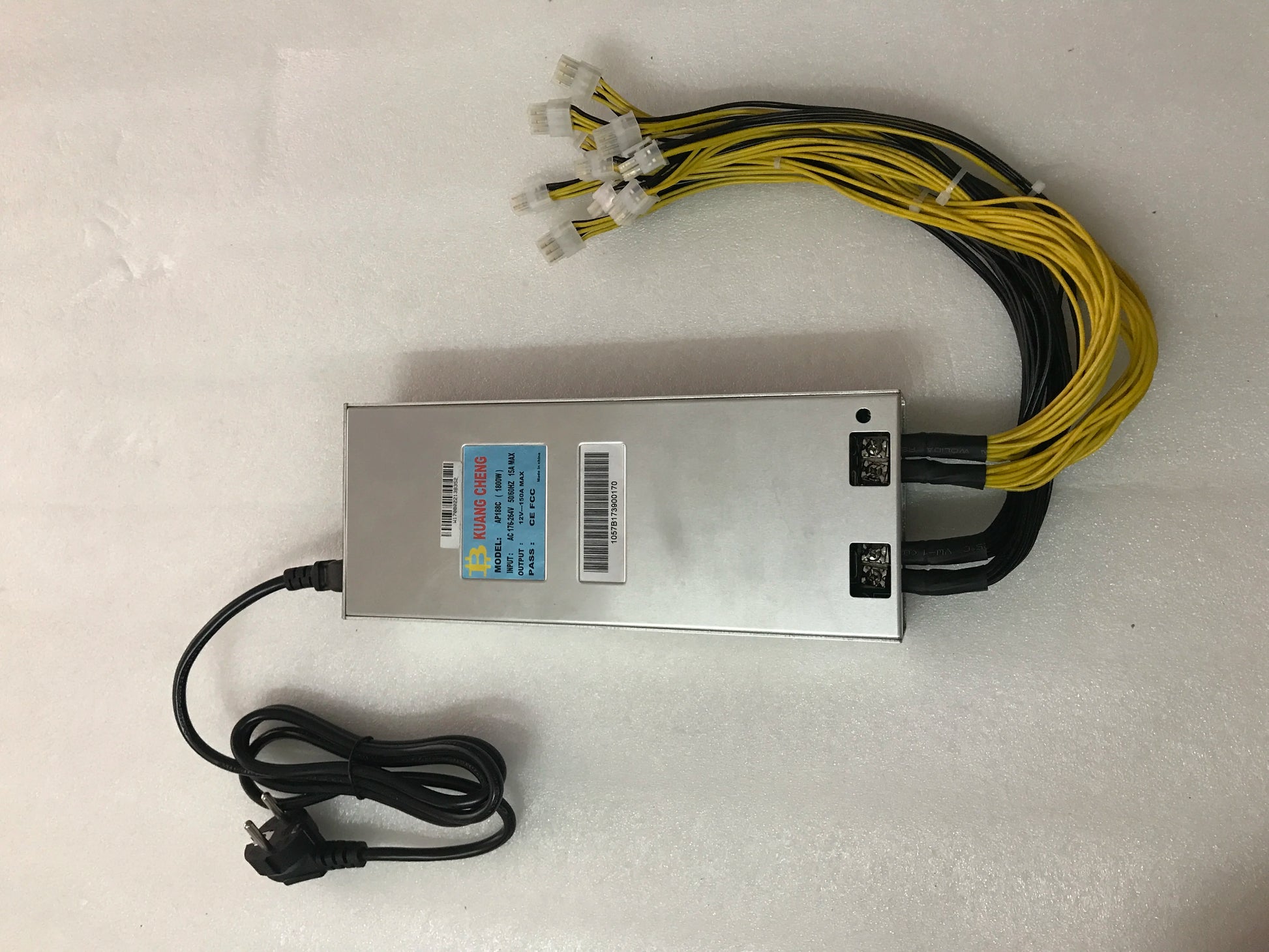 Used  miner PSU  1600W   1u or PC Power Supply uitable for Fusion X7 A6 X6 Antminer S9 L3+ A9