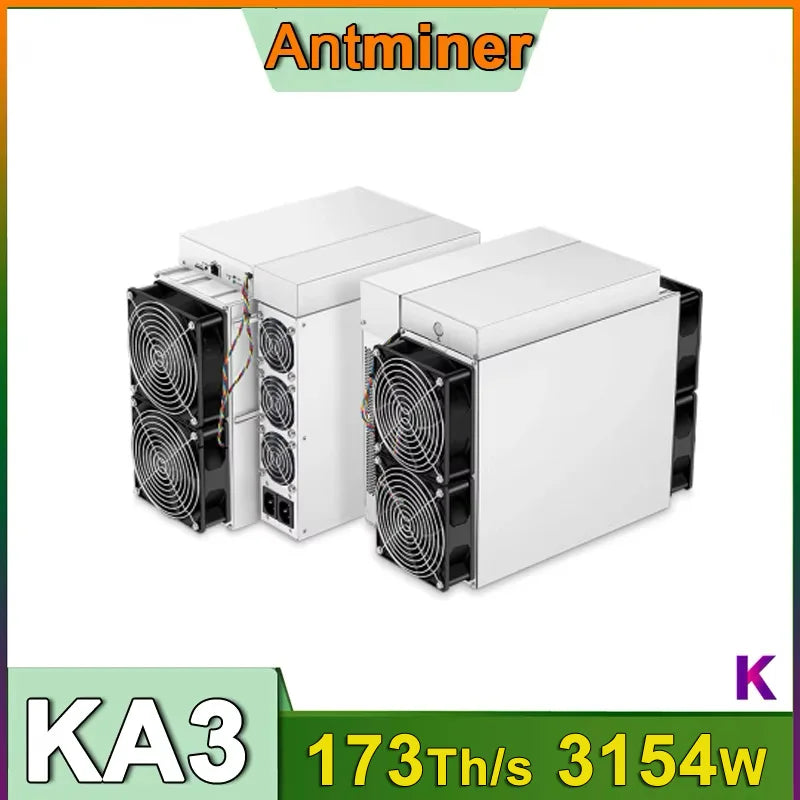 Bitmian Antminer KA3 173Th/s 3154W Blake2S Algorithm (KADENA) Most Efficient KAD Miner KDA Mining Machine Antminer KDA KA3 173T