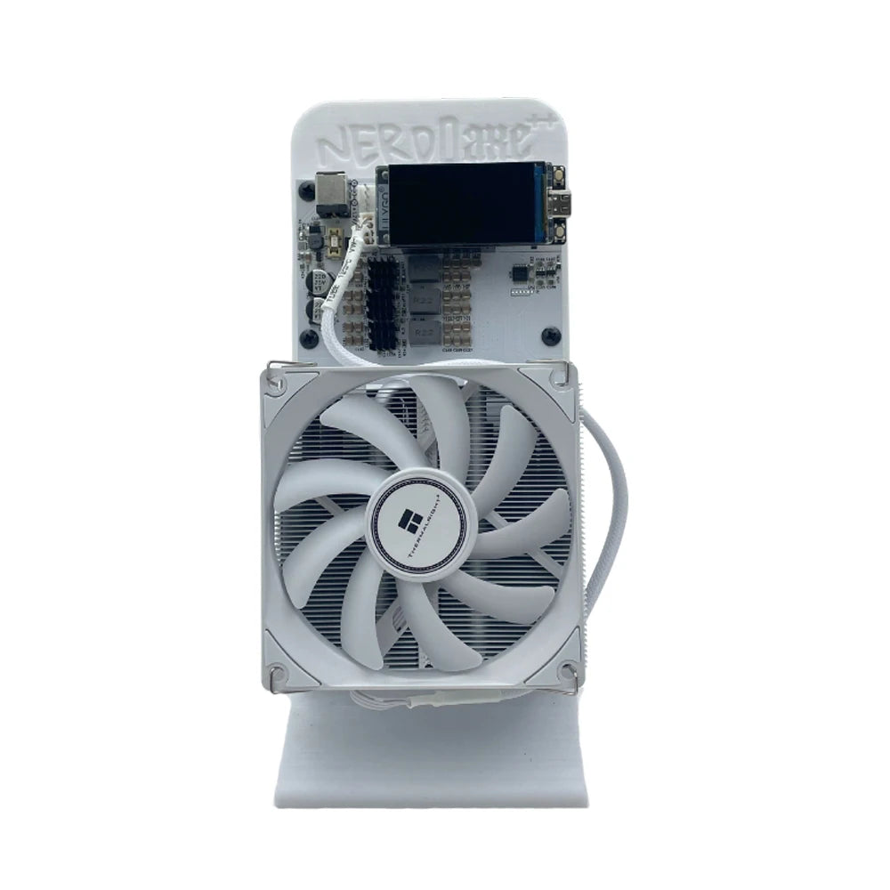 2025 New Bitaxe NerdQaxe++ 4.8Th/s A Larger Screen Bitcoin Miner Low power Consumption Silent Home Solo BTC Miner