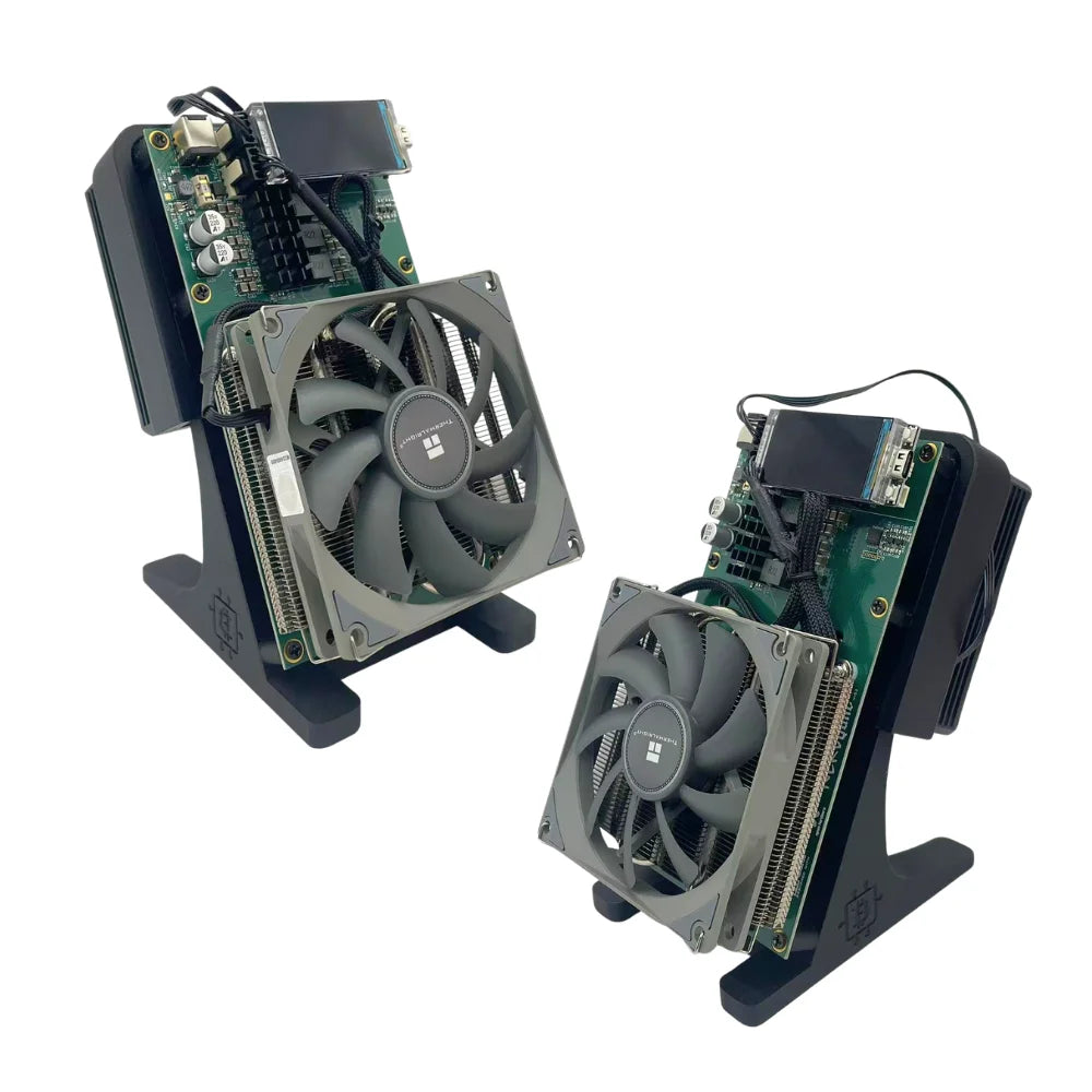 Upgraded version with 2 Fans,Bitaxe NerdQaxe++ 4.8TH/s 80W ASIC Miner BTC Miner Open-Source Home Bitcoin Miner