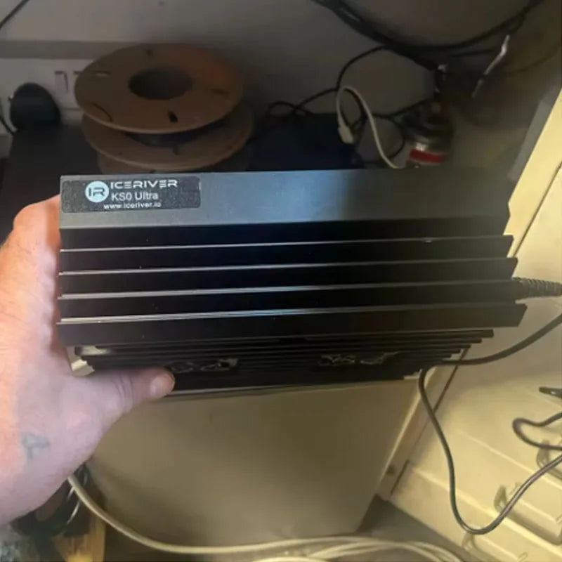 USED KS0 Ultra 90%-95% New 400Gh Kaspa Miner KS0Ultra Asic Miner Crypto Mining Machine,Free Shipping