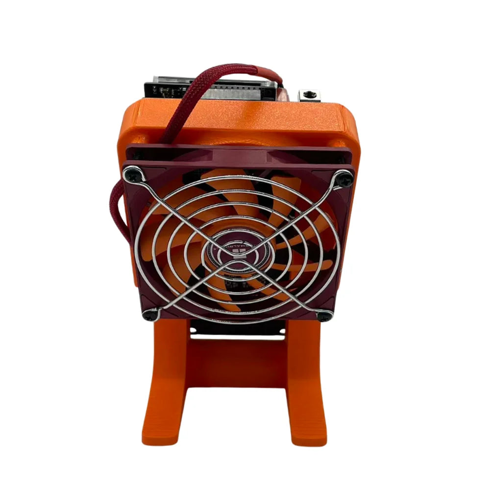 Latest Style, 2 Fans, Bitcoin Miner New Bitaxe NerdQaxe++ 4.8TH/s 80W ASIC Miner BTC Miner Open-Source Home Bitcoin Miner