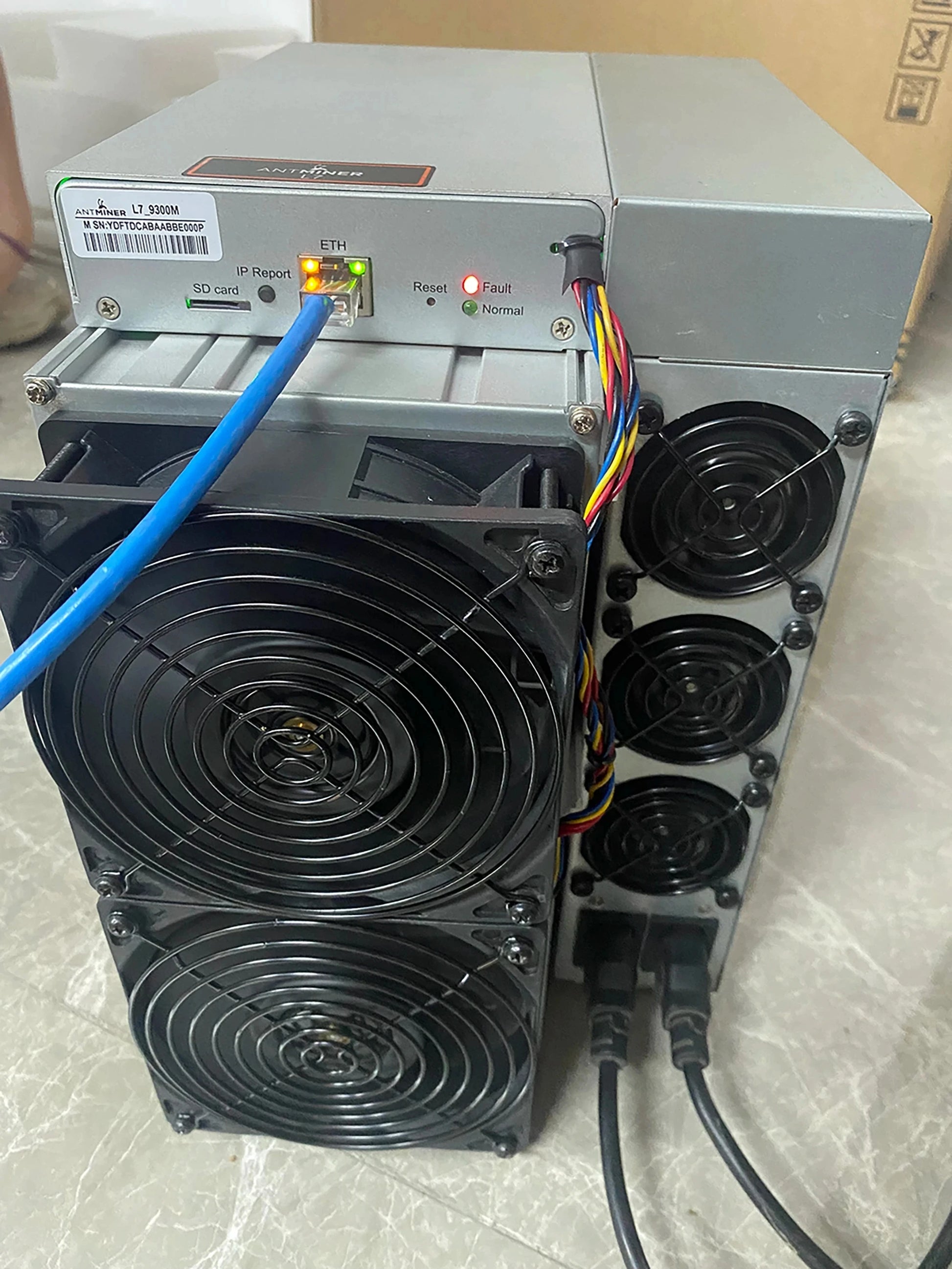 in Stock Bitmain Antminer L7 9500M 9050M Asic Miner Cryptocurrencies Mining DOGE LTC Mining Machine
