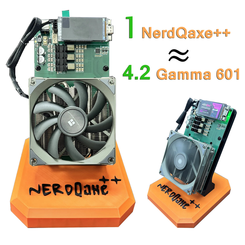 Bitaxe Miner NerdQaxe++ 4.8TH/s 2.4Gwifi Open-Source Silent Home Mining Solo Miner for BTC