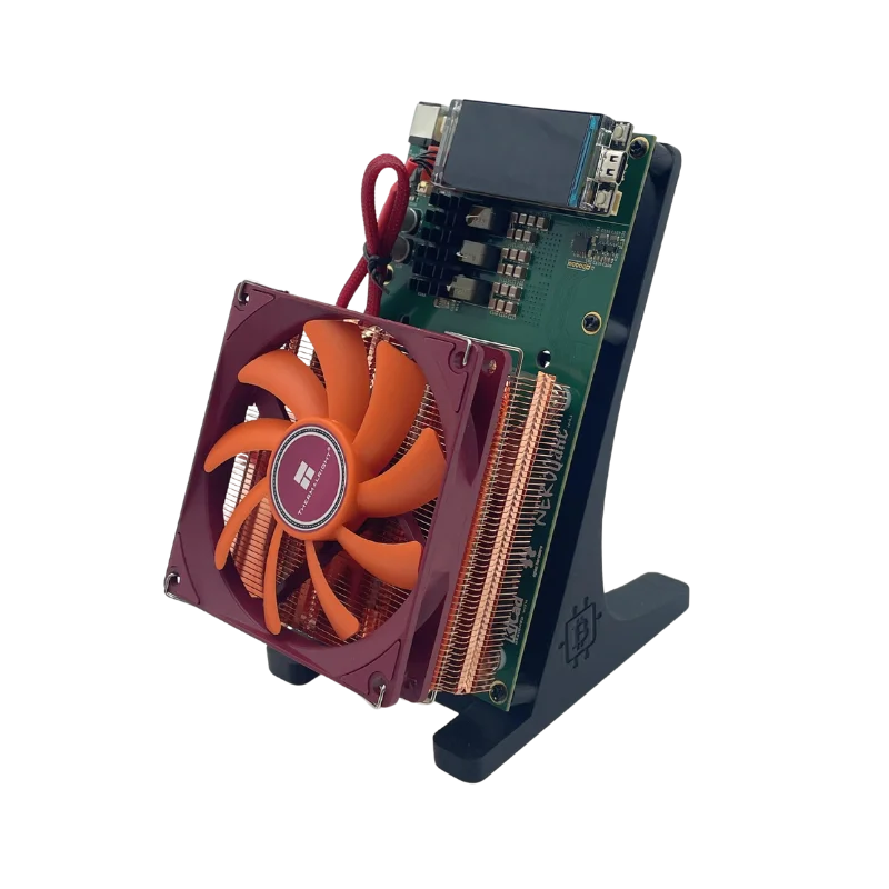 Nerdminer NERDQAXE++ BTC Miner 4.8TH/s 76 Watts Bitaxe NerdQaxe++