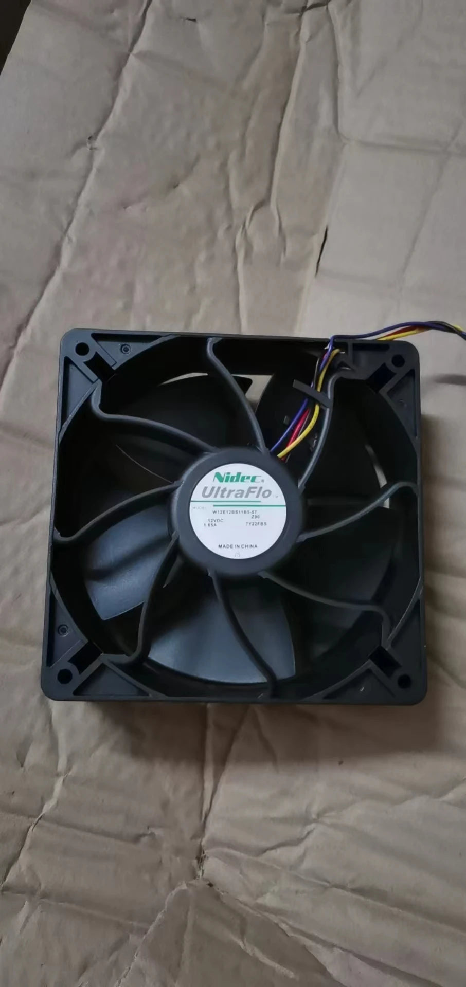 BTC Antminer S9 Miner original authentic Fan 12cm 6000RPM Cooling Fan For Innosilicon A9 A8  S9K S19 T17 KD3  L7 D9