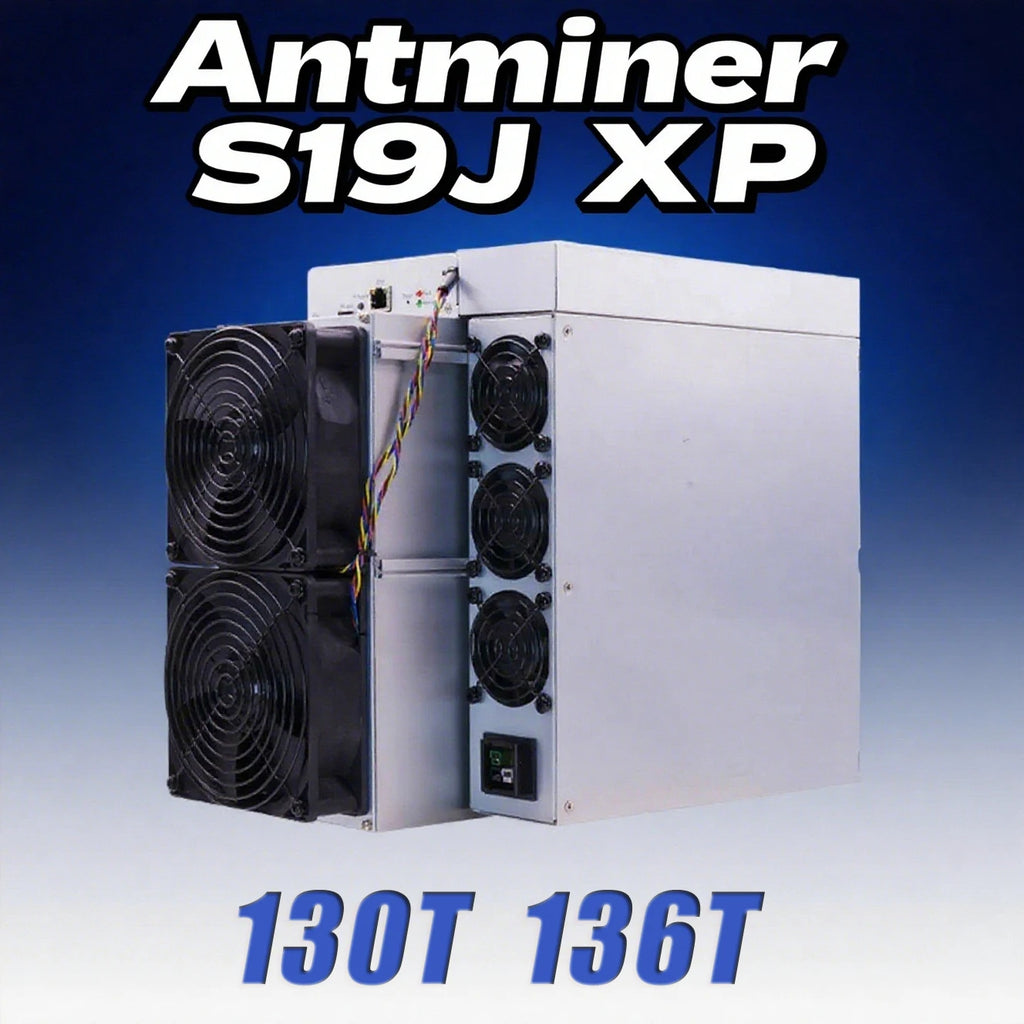 New BTC Miner Antminer S19j XP 136T 130TH/s 3247W Miner BTC Crypto Mining Antminer S19Jxp Bitcoin Miner Antminer BTC Mining