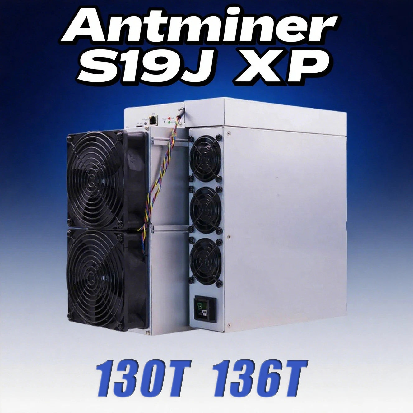 New BTC Miner Antminer S19j XP 136T 130TH/s 3247W Miner BTC Crypto Mining Antminer S19Jxp Bitcoin Miner Antminer BTC Mining