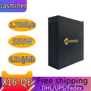 Jasminer X16 QE 1650MH 1750MH 1850MH 550W Crypto Hardware Ethash ETHW ETC Mining Machine Brand New X16QE 1750M
