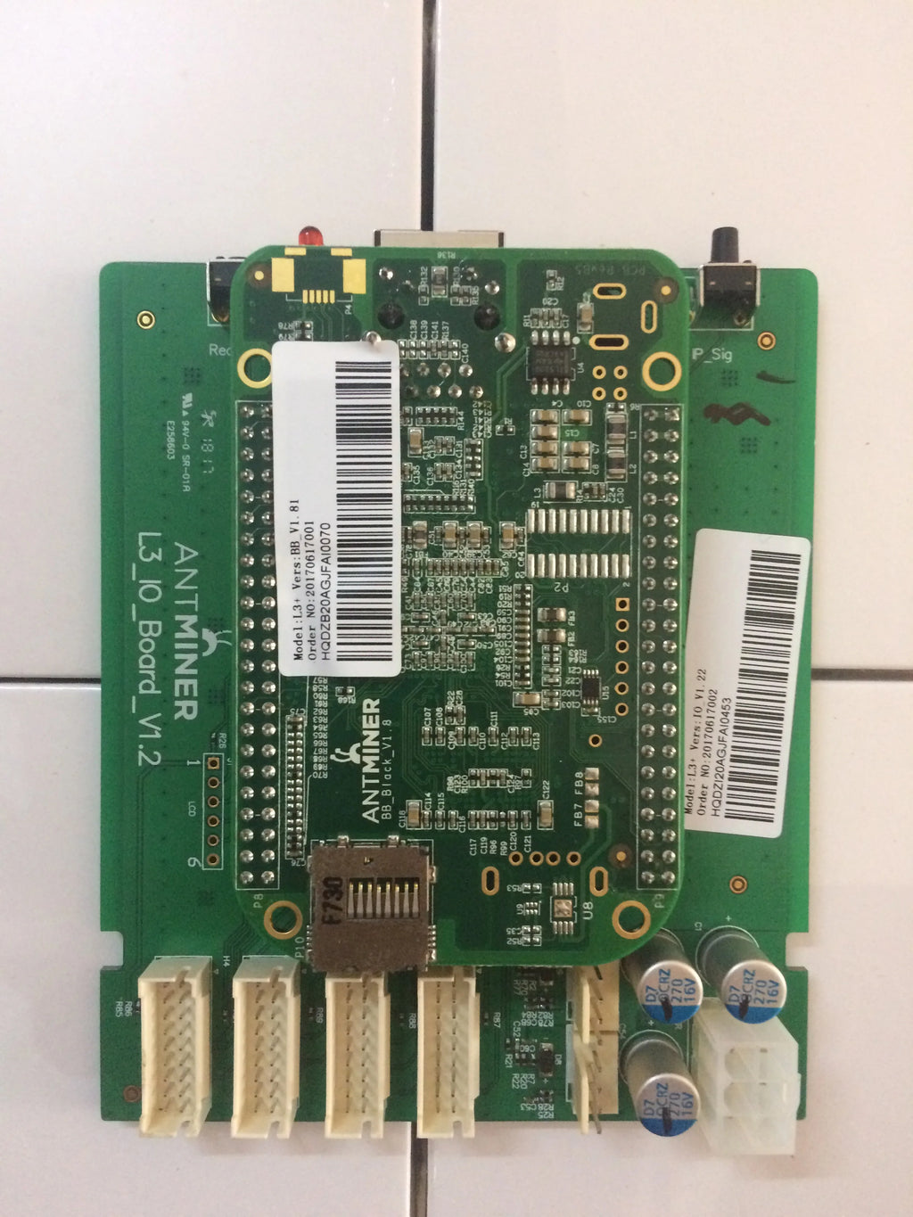 L3+ L3++ control board a3/d3 ANTMINER-1.3 original ant circuit mother Bottom plate Core board Control panel bb