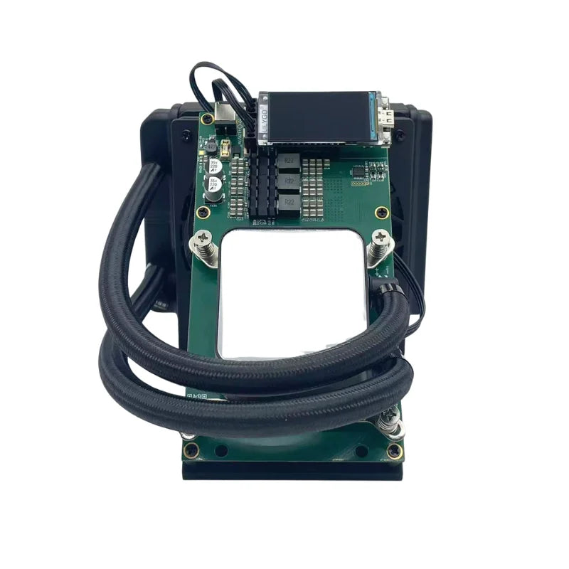 New Bitaxe NerdQaxe++ Hydro 4.8TH/s Liquid-Cooled Bitcoin Miner with 4*BM1370 ASIC Chips 2.4G WiFi Crypto Machine for Mining