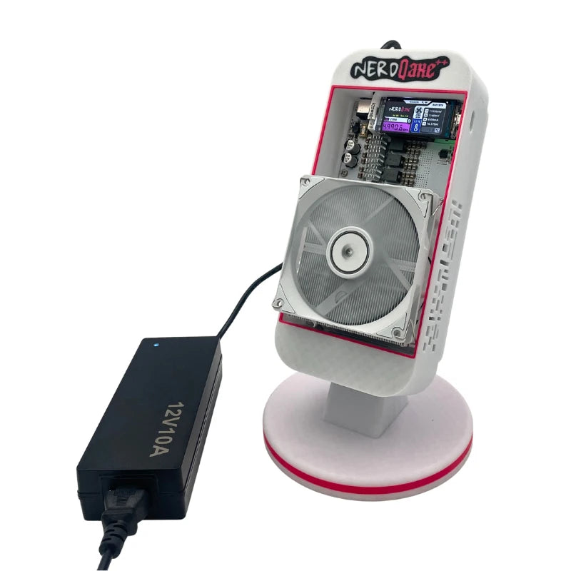 2025 Latest Bitaxe NerdQaxe++ 4.8Th/s Bitcoin Miner Low power Consumption Silent Home Solo BTC Miner