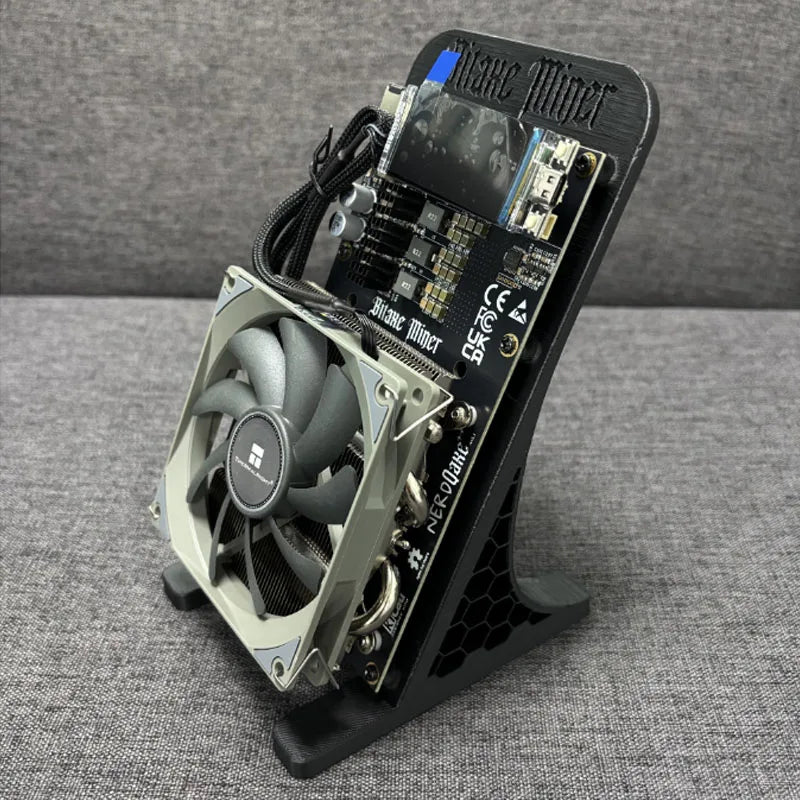 Bitaxe NerdQaxe++ 4.8TH/s Bitcoins Miner 4 Pieces BM1370 Asic Chip Solo BTC 68W 2.4G WiFi Open-Source Mining Machine Home Use