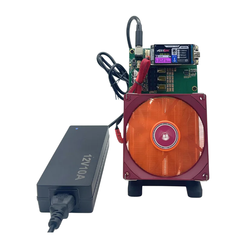 Bitaxe Miner NerdQaxe++ 4.8TH/s 2.4Gwifi Open-Source Silent Home Mining Solo Miner for BTC