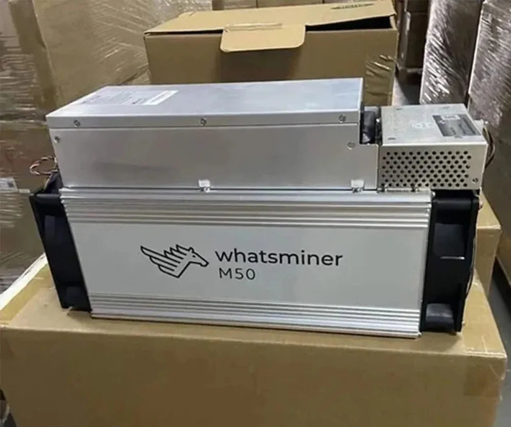Brand New MicroBT Whatsminer M50 Miner 27W/T 126T 128T 130T BTC Bitcoin Coin Miner Asic Miner Cryptocurrency Mining