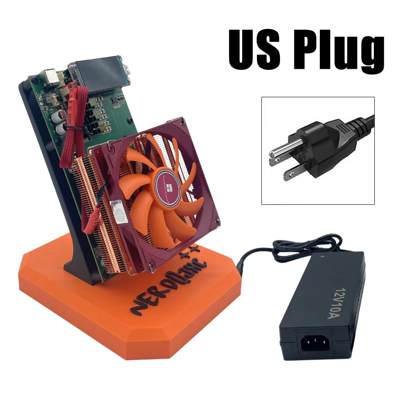 Bitaxe Miner NerdQaxe++ 4.8TH/s 2.4Gwifi Open-Source Silent Home Mining Solo Miner for BTC