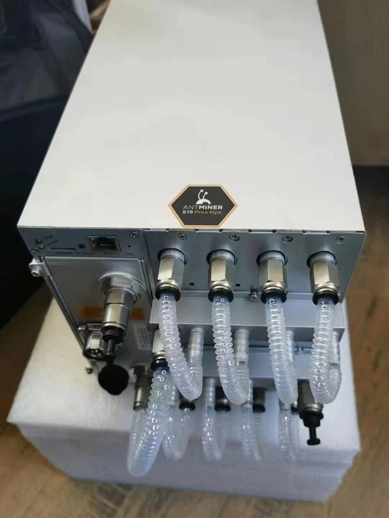 New Antminer S19 Pro+ Hyd Miner, 191Th 198Th BTC/BCH/BSV ASIC Mining Machine, Hong Kong In Stock