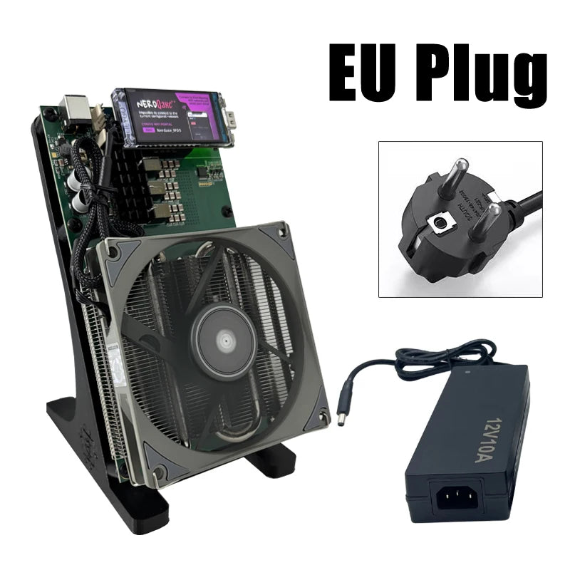 Bitaxe Miner NerdQaxe++ 4.8TH/s 2.4Gwifi Open-Source Silent Home Mining Solo Miner for BTC