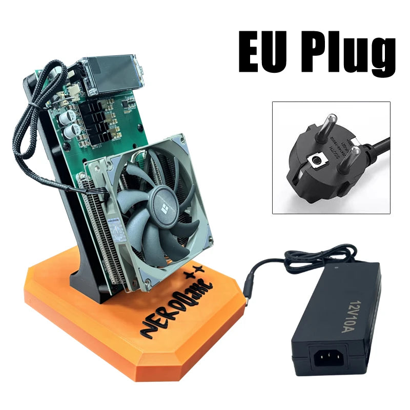 Bitaxe Miner NerdQaxe++ 4.8TH/s 2.4Gwifi Open-Source Silent Home Mining Solo Miner for BTC