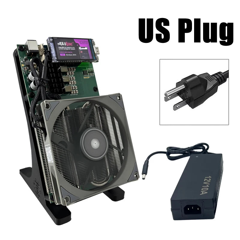 Bitaxe Miner NerdQaxe++ 4.8TH/s 2.4Gwifi Open-Source Silent Home Mining Solo Miner for BTC