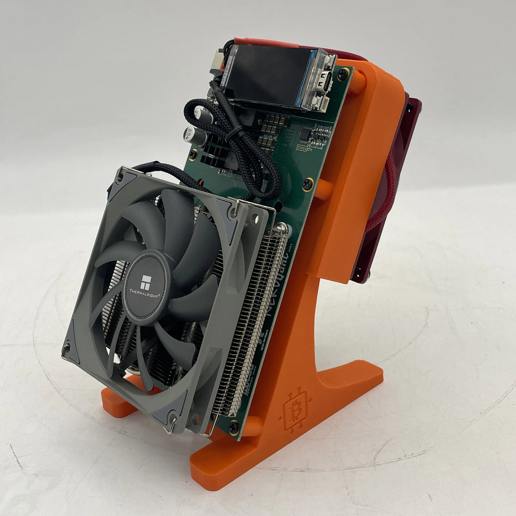 Dual Fans,New Bitaxe NerdQaxe++ 4.8TH/s 78w Bitcoins Miner 4 PCS BM1370 Asic Chip Solo BTC miner With PSU Btc Mining Machine