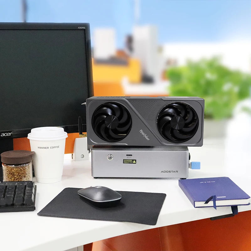 Magicminer BG02 SHA-256 Quiet Solo Miner｜150W Low Noise Desktop Mining Node｜Supports BTC/BCH etc.｜WiFi & RJ45｜Web Control